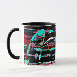 Structural Interference – Abstract Coffee Mug Mok