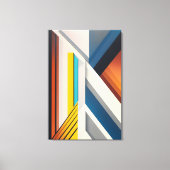 Structureel chromatisme canvas afdruk (Voorkant)