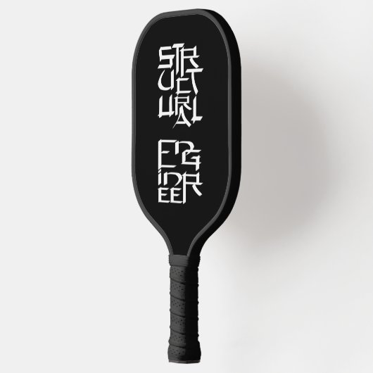 Structureel Engineer Karakter Pickleball Paddle (Links)