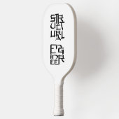 Structureel Engineer Karakter Pickleball Paddle (Links)