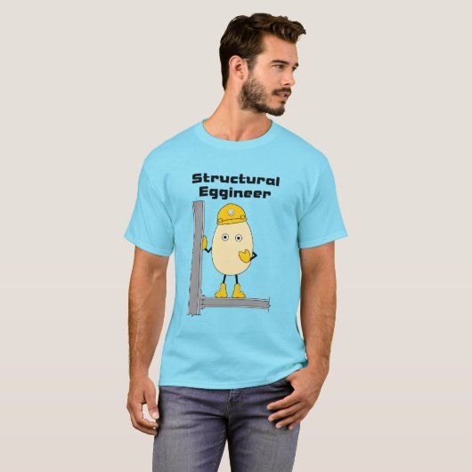 Structureel Engineer T-shirt (Voorkant volledig)