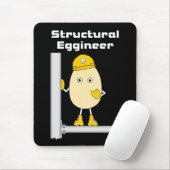 Structureel Engineer T-shirt Muismat (Met muis)