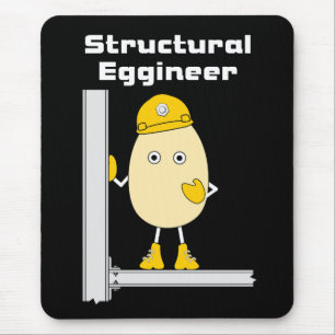 Structureel Engineer T-shirt Muismat