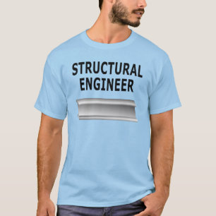 Structureel Ingenieur Balk T-Shirt