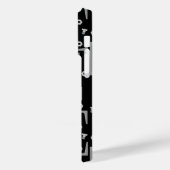 Structureel Staalpatroon Case-Mate iPhone Case (Achterkant / Links)