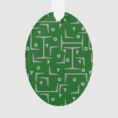 Structureel Staalpatroon Ornament (voorkant)