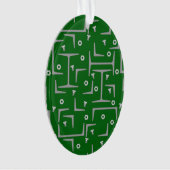 Structureel Staalpatroon Ornament (voorkant)