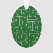 Structureel stalen patroon ornament (achterkant)