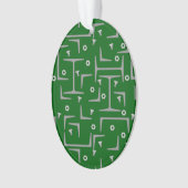 Structureel stalen patroon ornament (voorkant)