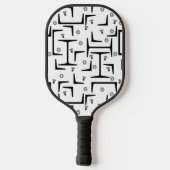 Structureel stalen patroon pickleball paddle (Achterkant)