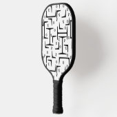 Structureel stalen patroon pickleball paddle (Links)