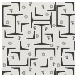 Structureel stalen patroon stof