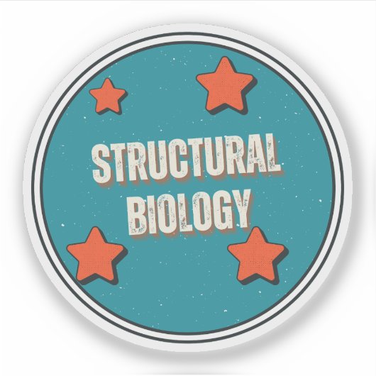 Structurele Biologie Sticker (Voorkant)