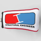 Structurele Engineer Liga Golfheadcover (Voorkant)