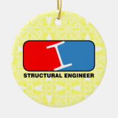 Structurele Engineer Liga Keramisch Ornament (Voorkant)