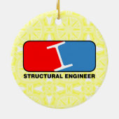 Structurele Engineer Liga Keramisch Ornament (Achterkant)