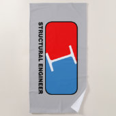 Structurele Engineer Liga Strandlaken (Voorkant)