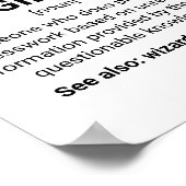 Structurele engineeringdefinitie in Noun Poster (Hoek)