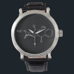 Structurele formule van Molecule Watch Horloge<br><div class="desc">Structurele formule van Molecule Watch</div>