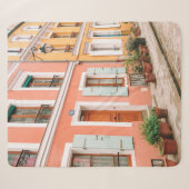 STRUCTURELE FOTOGRAFIE VAN MULTICOLORED GEBOUW SHERPA DEKEN (Voorkant (horizontaal))