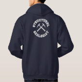 Structurele geoloog hoodie (Achterkant)