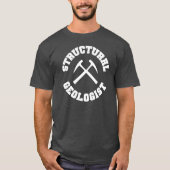Structurele geoloog T-Shirt (Voorkant)
