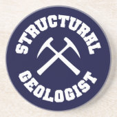 Structurele geoloog zandsteen onderzetter (Voorkant)