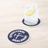 Structurele geoloog zandsteen onderzetter (Zijkant)