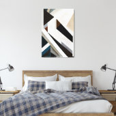 Structurele Geometrie Canvas Afdruk (Insitu (Slaapkamer))
