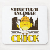 Structurele ingenieur Chick Civil Engineering Muismat (Voorkant)