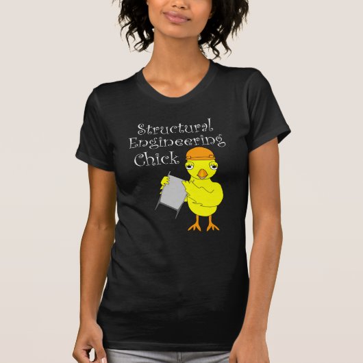 Structurele ingenieurskoppeling t-shirt (Voorkant)