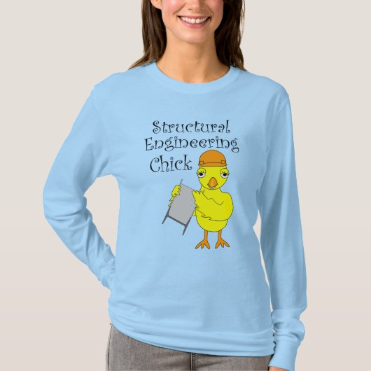 Structurele ingenieurskoppeling t-shirt (Voorkant)