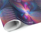Structurele iridescentie cadeaupapier (Rol Hoek)
