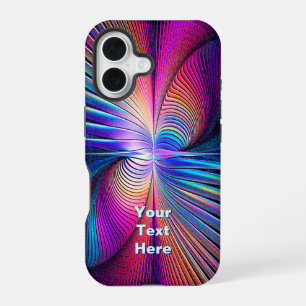 Structurele iridescentie iPhone 16 hoesje