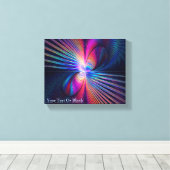 Structurele irrigatie canvas afdruk (Insitu (Houten vloer))