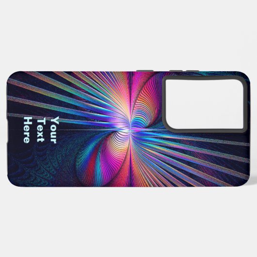 Structurele irrigatie samsung galaxy hoesje (Linkerkant)