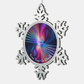 Structurele irrigatie tin sneeuwvlok ornament (Rechts)