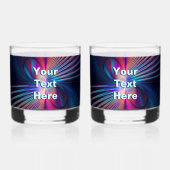 Structurele irrigatie whisky glas (Voorkant)