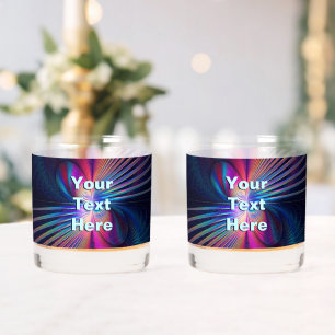 Structurele irrigatie whisky glas