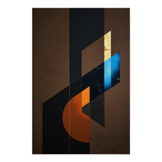 Structurele Ritme Perfect Poster (Voorkant)
