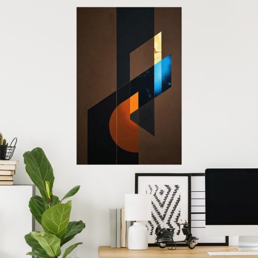 Structurele Ritme Poster (Thuiskantoor)