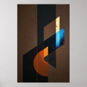 Structurele Ritme Poster (Voorkant)