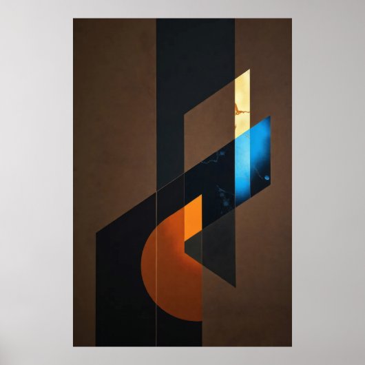 Structurele Ritme Poster (Voorkant)