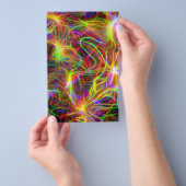 structuur-209414 patroon structuur kleurrijk flyer (Hand)