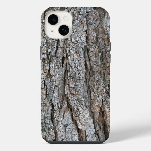 Structuur boomschors iPhone hoesje (Achterkant)