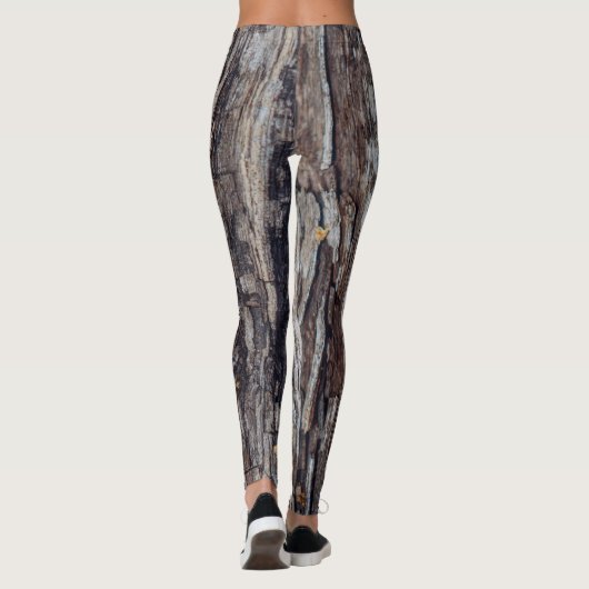 Structuur boomschors leggings (Achterkant)