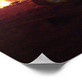 Structuur-brand Poster (Hoek)