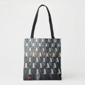Structuur Canvas tas (Voorkant)