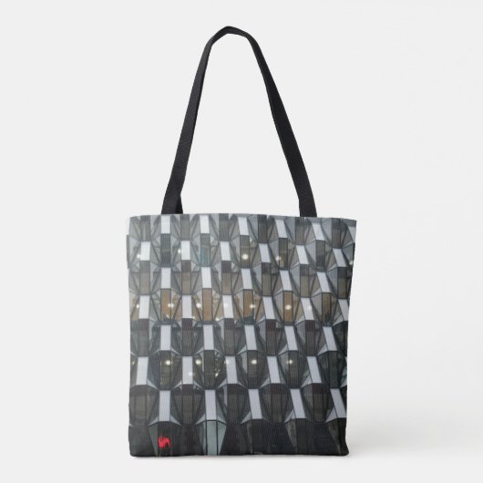 Structuur Canvas tas (Achterkant)