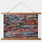 Structuur, effect hangend wandkleed (Voorkant)